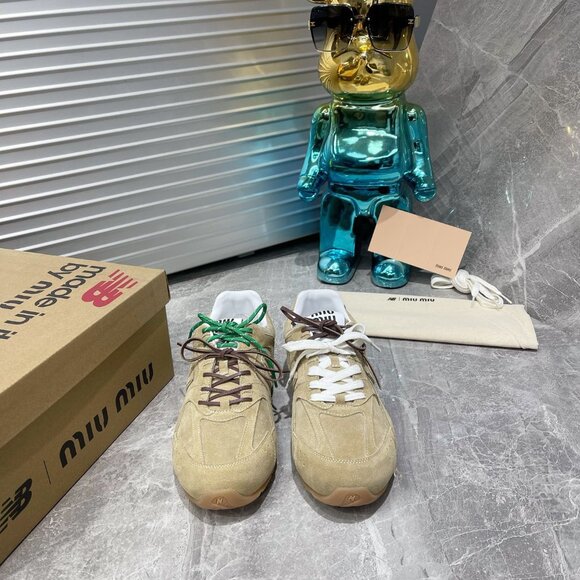 NB Miu Miu flat comfort sneakers - Picture 4 of 9